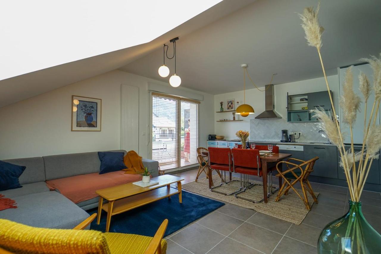 L'Azalée magnifique appartement au calme pour 4 personnes! Doussard Exterior foto